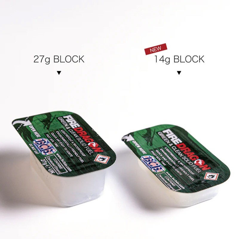 FireDragon Fuel Blocks Solid Ethanol Fuel 14g x 12 pcs Set