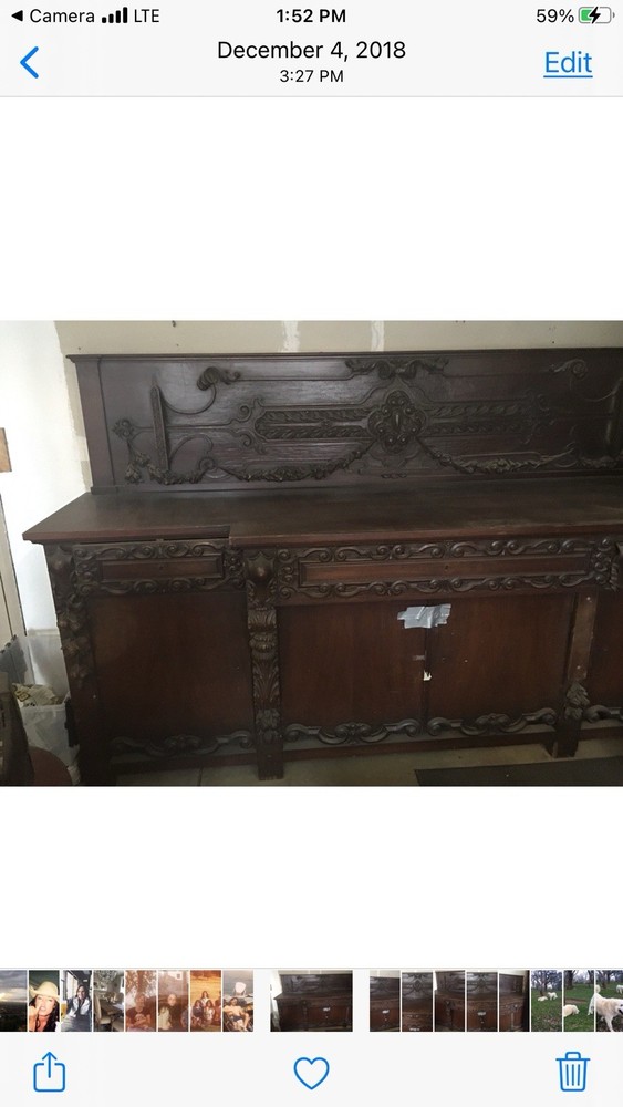Antique sideboard