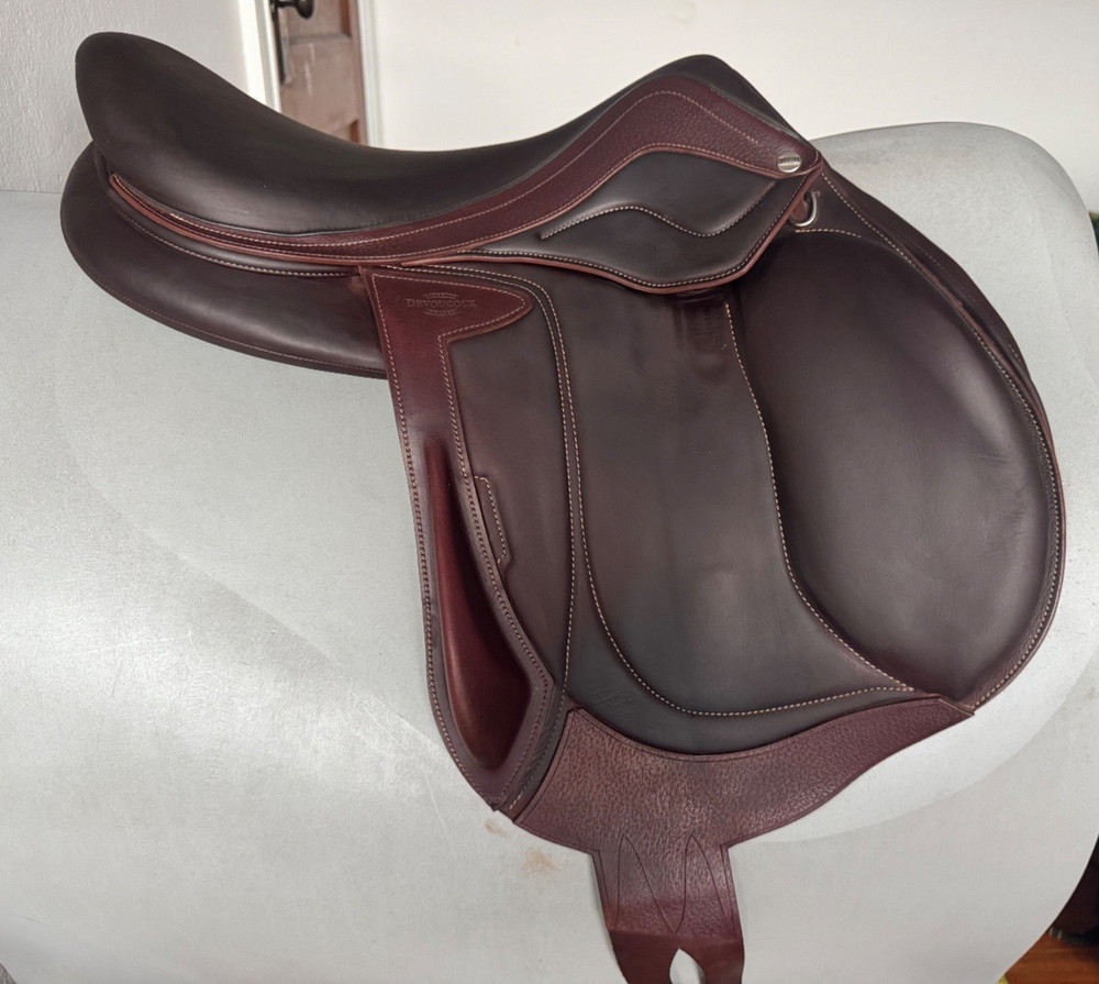 18" Devoucoux Chiberta Lab Monoflap Saddle - 2024 - 3AR - Full Buffalo - MINT!