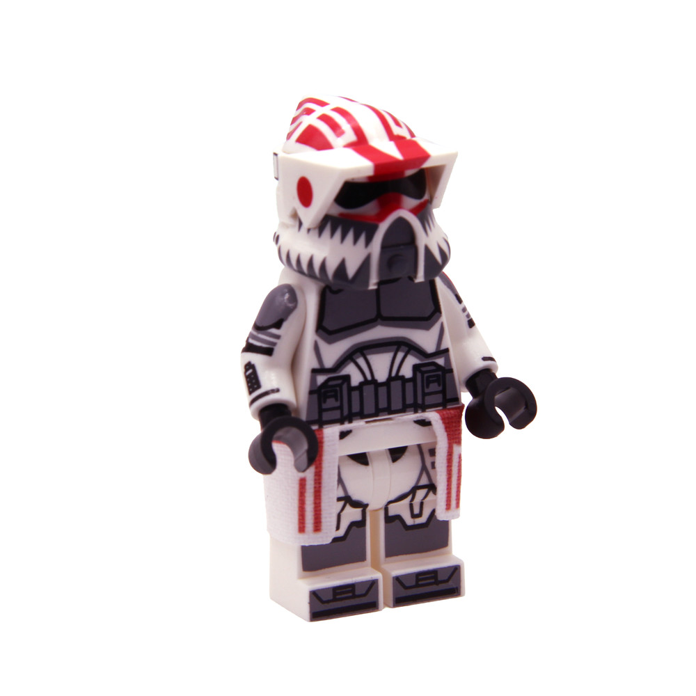 CUSTOM PAD PRINTED Lego Star Wars Sergeant Hound Clone Trooper Minifigure