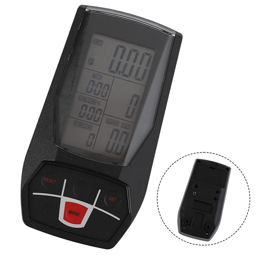 Multi Function Exercise Bike Speedometer Gym Accessorie with Scan Function