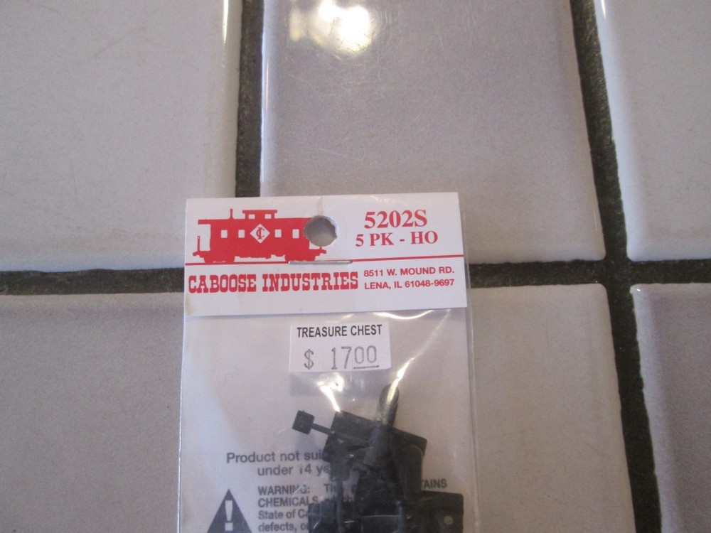 CABOOSE INDUSTRIES # 5202S GROUND TRHROWS HO SCALE