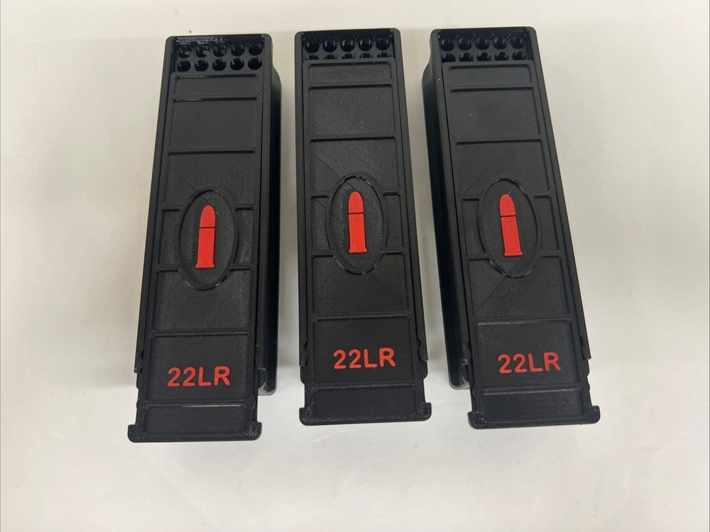 Stackable 22LR Ammo Box 100rd Capacity (3 Pack)
