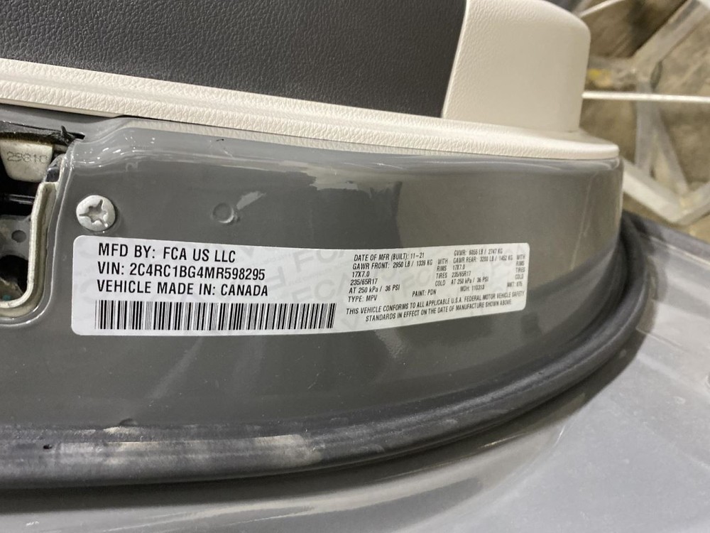 Camera/Projector Camera Front View Fits 21 PACIFICA 1061407