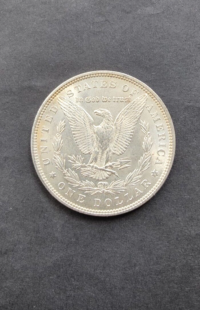 1881 U.S. Morgan Silver Dollar $1 Unc [2]