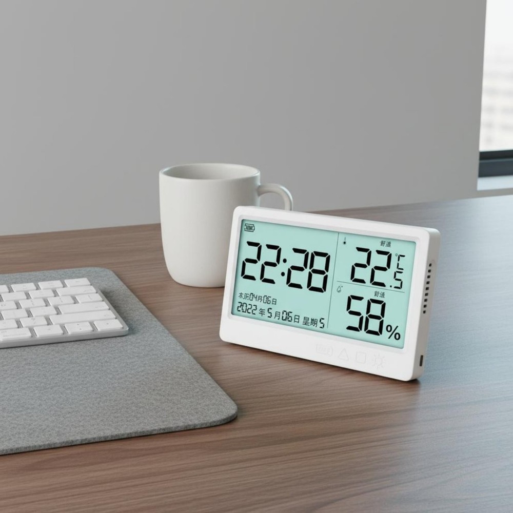 Digital Temperature-Hygrometer High Precision Sensor Backlit Digital Hygrometer