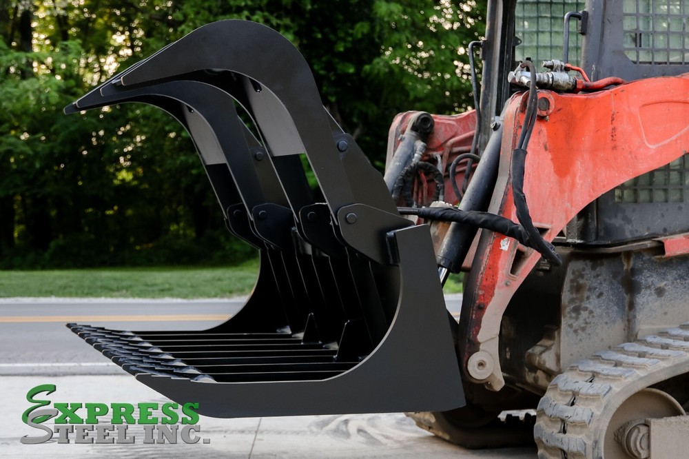 72" XHD GRAPPLE FITS SKID STEER LOADER QUICK ATTACH - LOCAL PICK UP