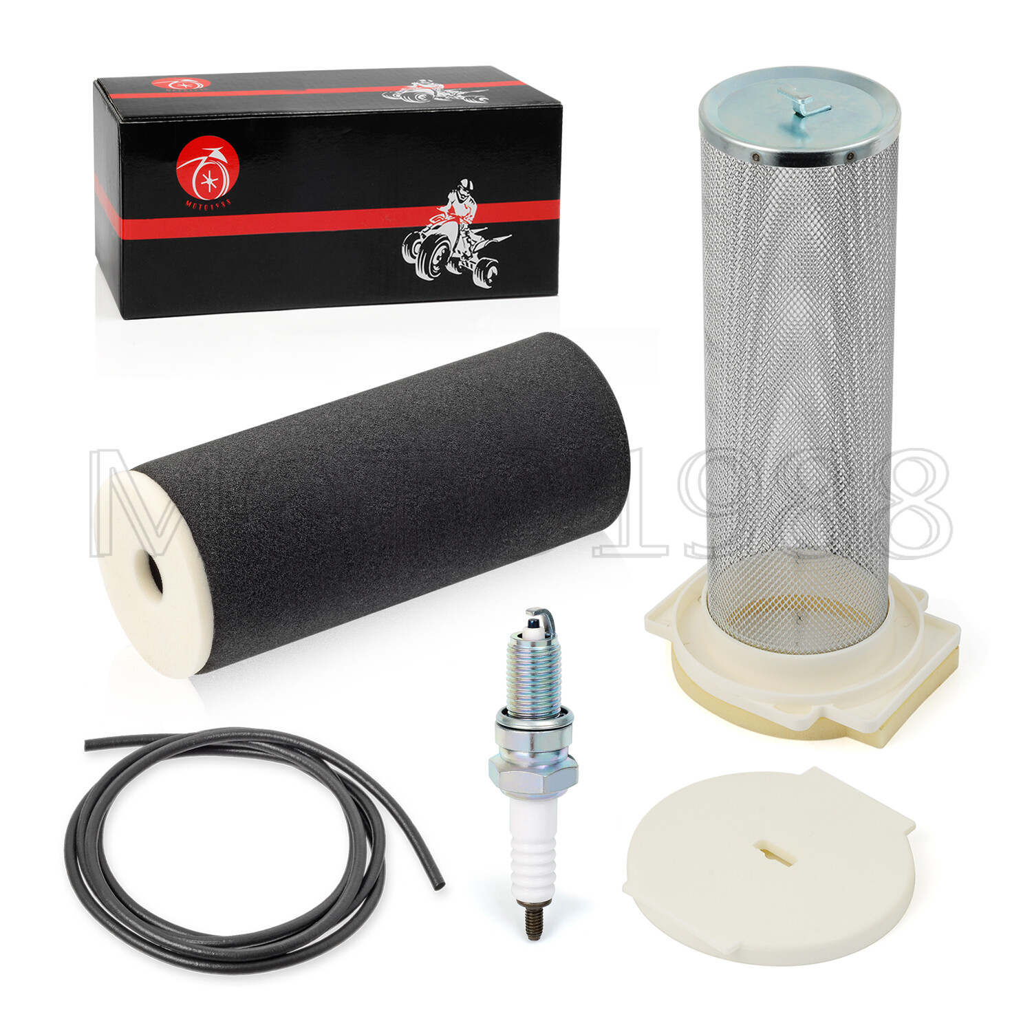 Air Filter Kit Guide & END CAP & Air Box Lid Seal For Yamaha Grizzly 600 660 YFM