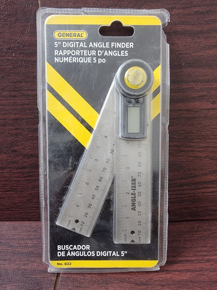 General Tools Pro Angle 2, Digital Angle Finder, 5" Size,