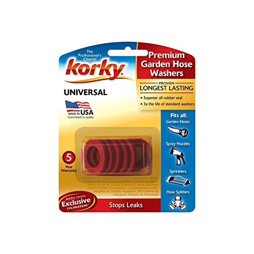 901BP Garden Hose Washers, Red