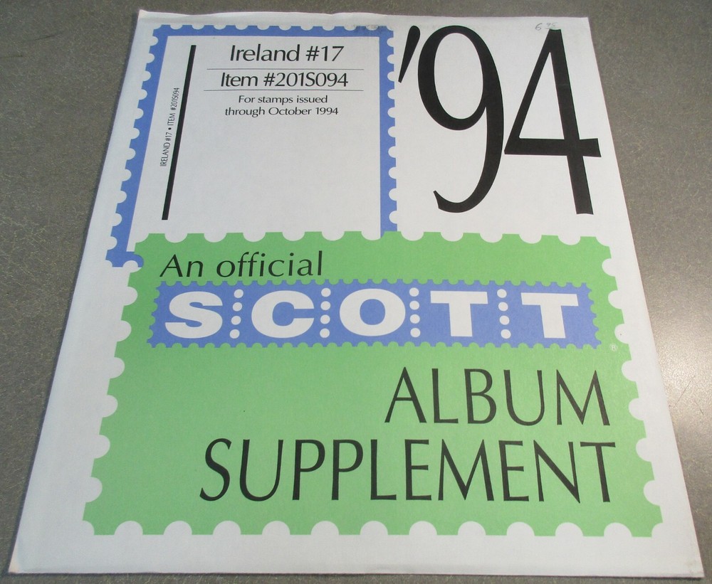 "SCOTT" IRELAND SUPPLEMENT # 17 1994 W/FREE SHIPPING!!