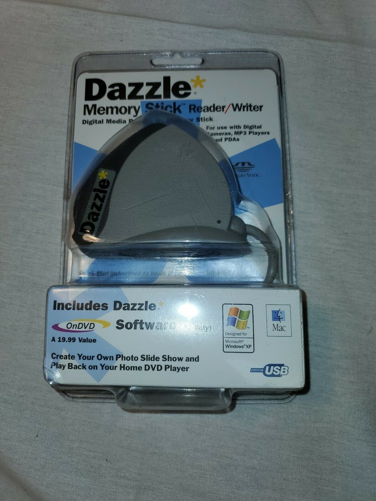 L505 new Dazzle CompactFlash Reader/Writer Digital Media Read Software DM-8000