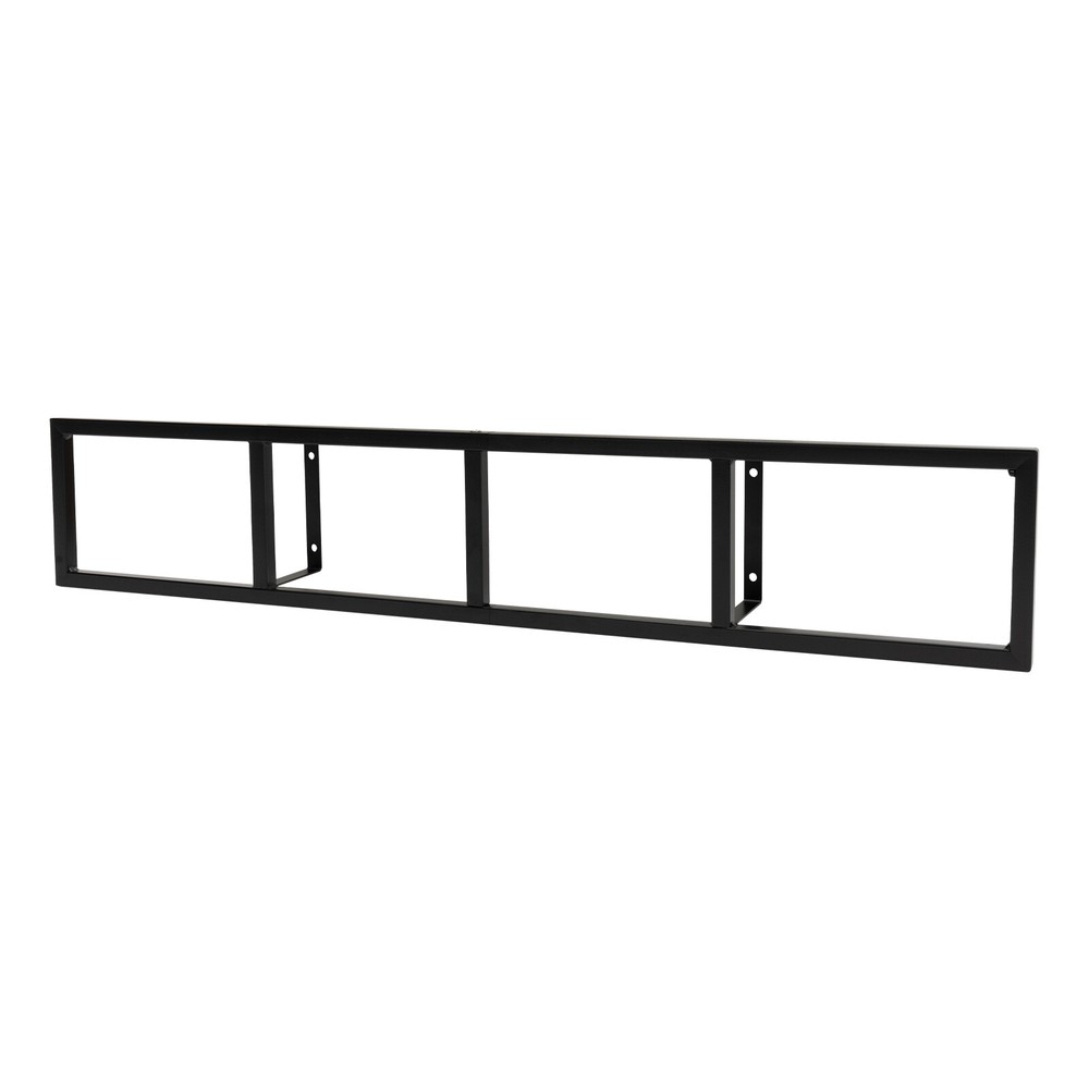 3-Stand Wall Mount CD Rack - Space-Saving Media Storage Organizer