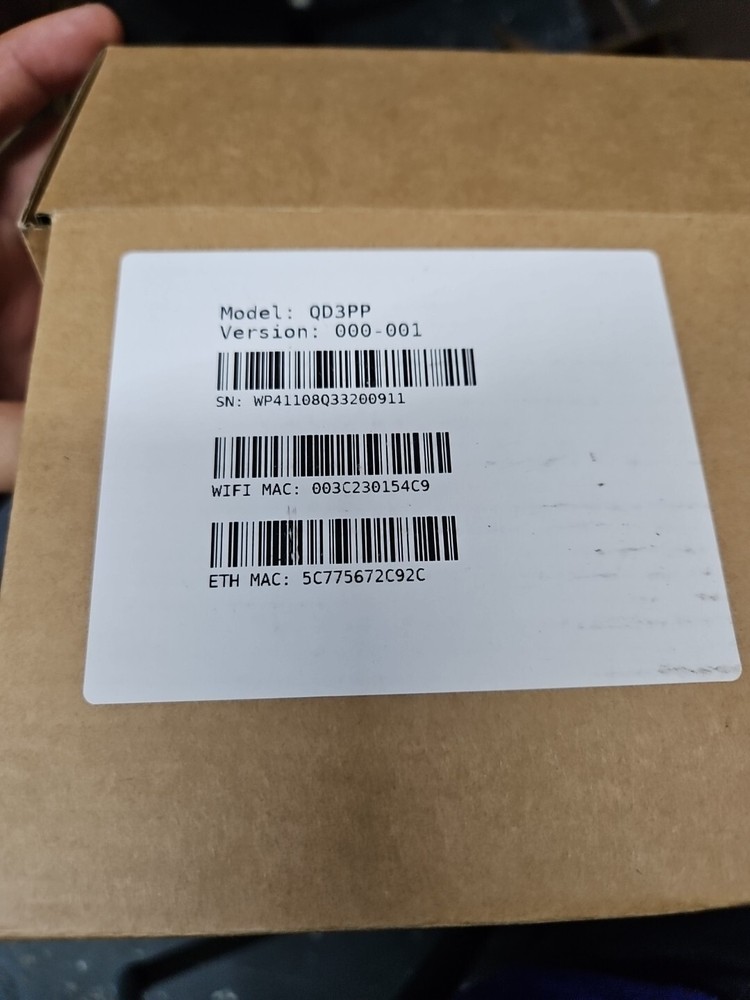 Dejavoo QD3 ETH+WiF ***BRAND NEW***