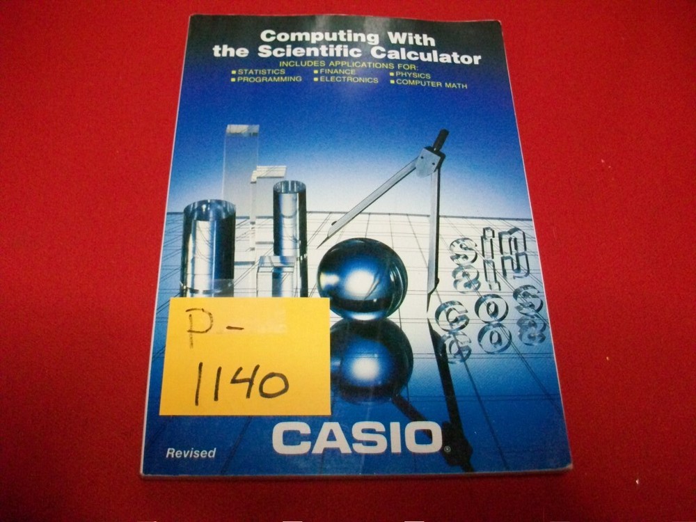 CASIO COMPUTING WITH THE SCIENTIFIC CALCULATOR MANUAL MULTIPLE APPLICATIONS