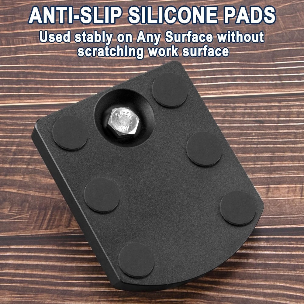 Fly Tying Vise Base - Universal Holder & Anti-Slip Design for Stability