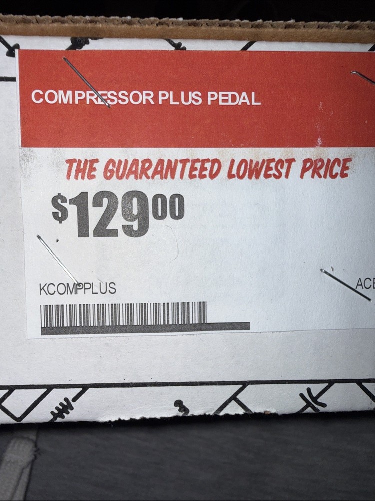Keeley Compressor Plus LTD 9V 4-Knob Compressor Pedal