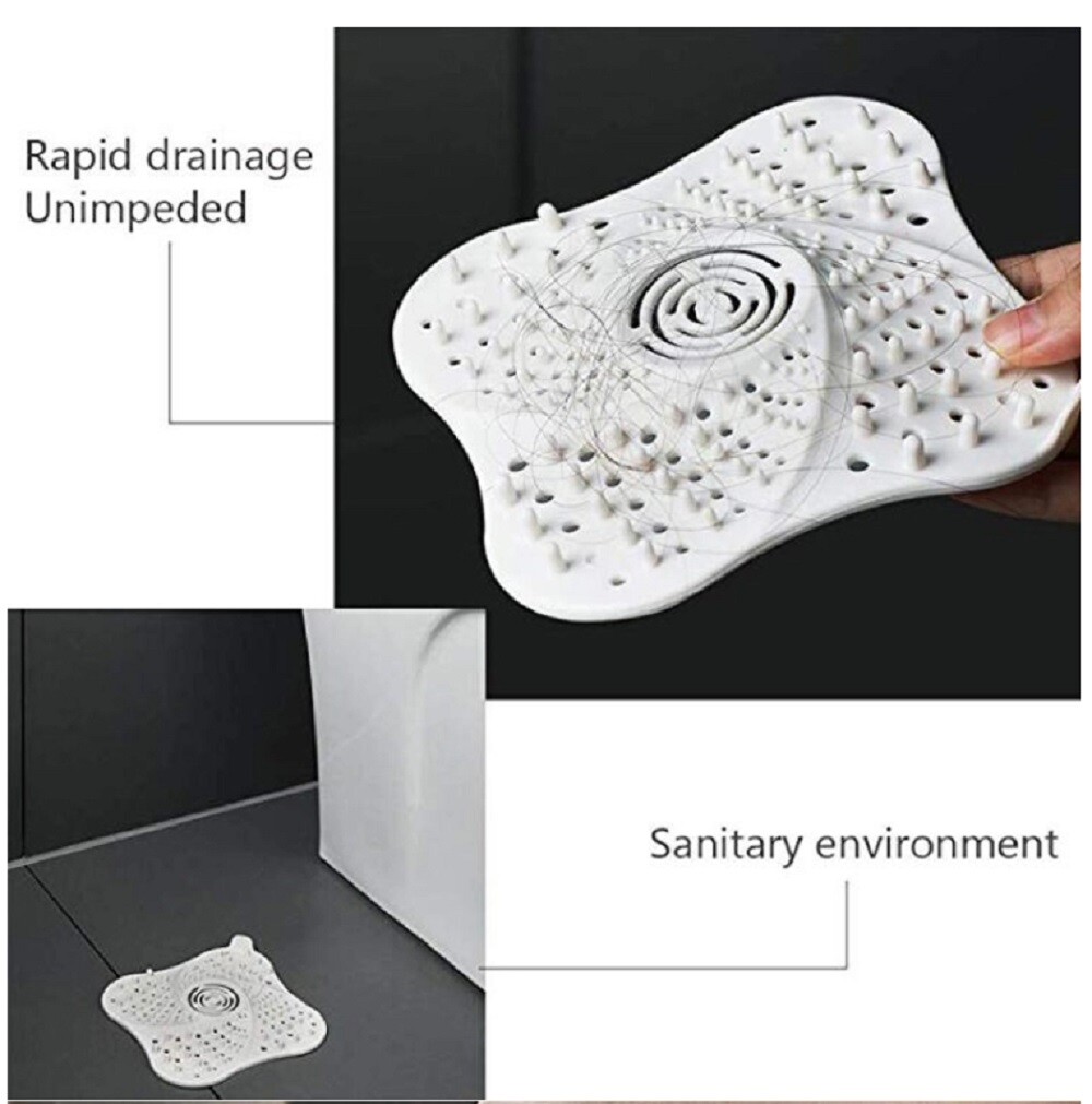 Bathroom Drain Hair Catcher Bath Stopper Plug Water Sink Strainer Filter Shower