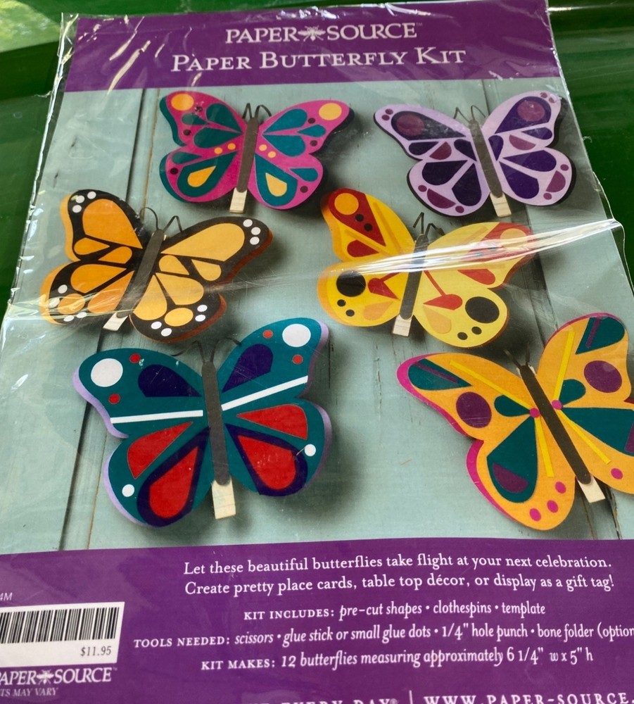 Paper Source Paper Butterfly Kit For Crafts & Decor