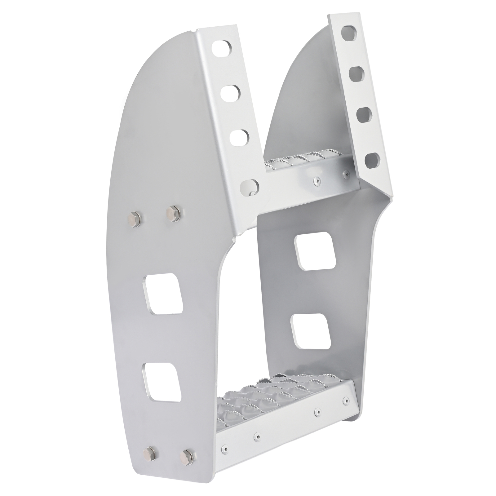 10'' Truck Frame Step Mounted Side Step For Peterbilt Frame Semi Truck Aluminium