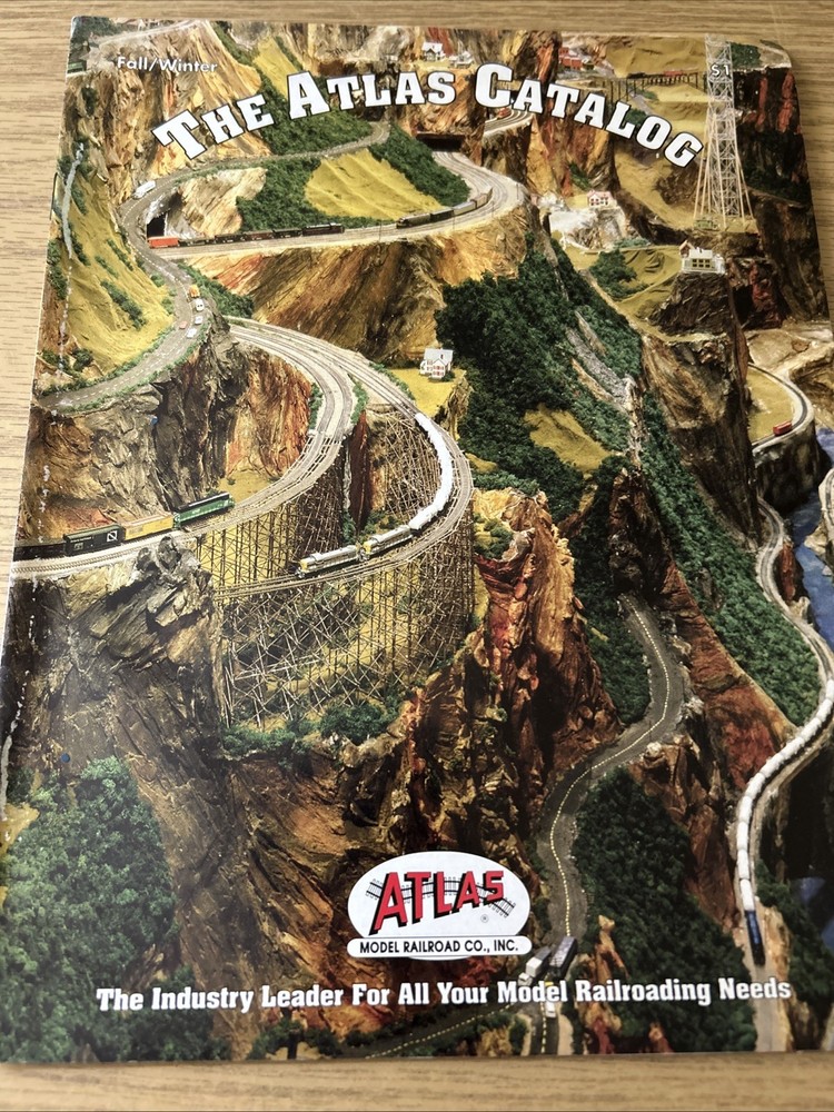 1994 ATLAS MODEL TRAIN FALL / WINTER CATALOG