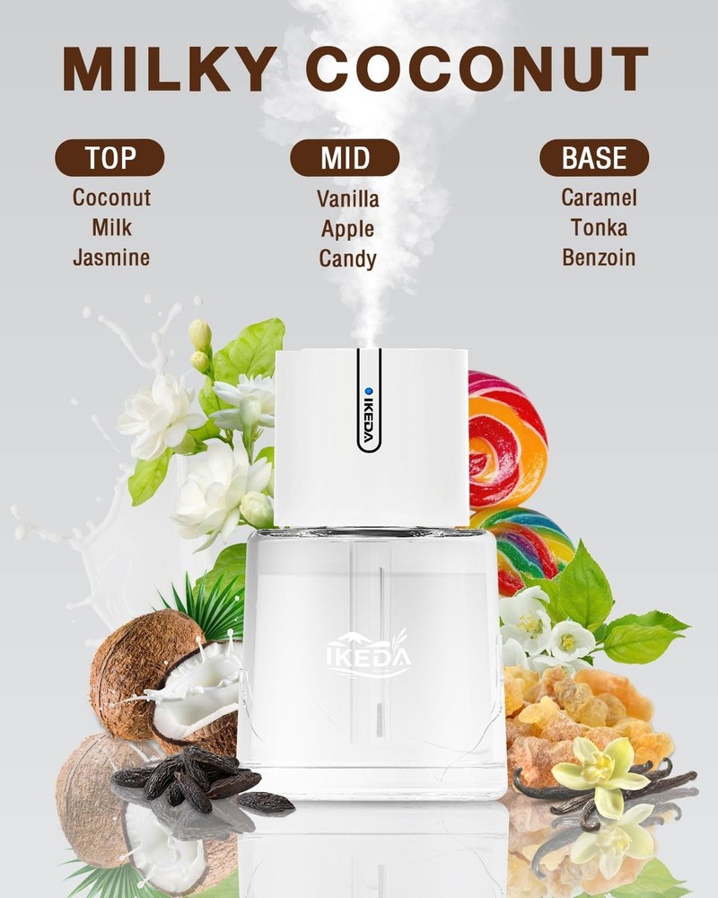 Smart Car Aroma Diffuser | 100ml Essential Oil Diffuser with Lavender Scent |...