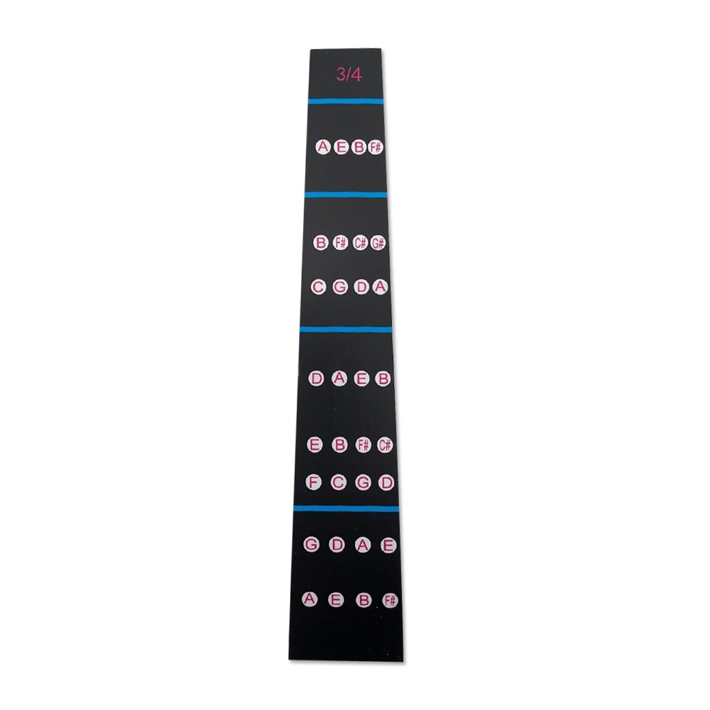 1pcs 1/2 Violin Fingerboard Sticker Durable