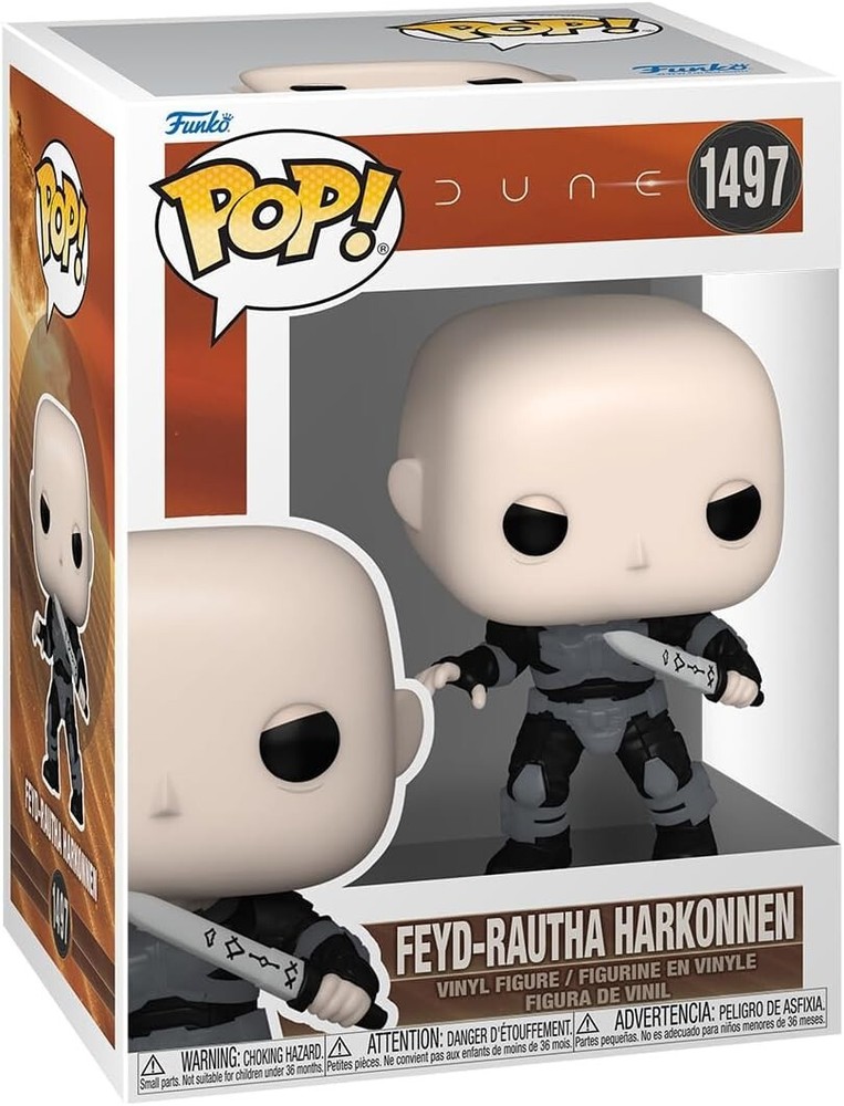 Funko Pop Dune Part 2 Feyd-Rautha Harkonnen Figure w/ Protector