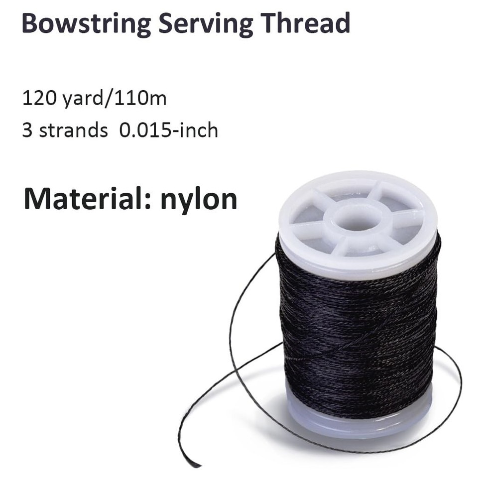 Luoyer Archery Bowstring Separator and Serving Thread Set Peep Red