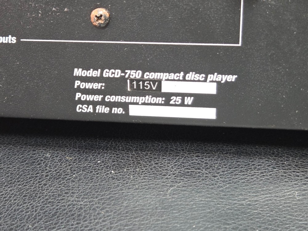 ADCOM GCD-750 CD Player/DAC w/ Remote VIDEO DEMO! 🎥📺✅