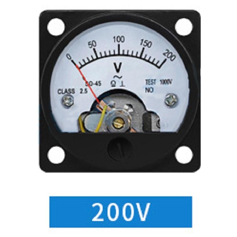 SO-45 Pointer AC Voltmeter Analog Voltmeter Pointer Panel Meter Voltage Meter