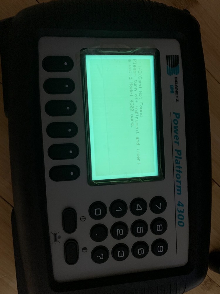 Dranetz BMI 4300 Power Quality Analyzer