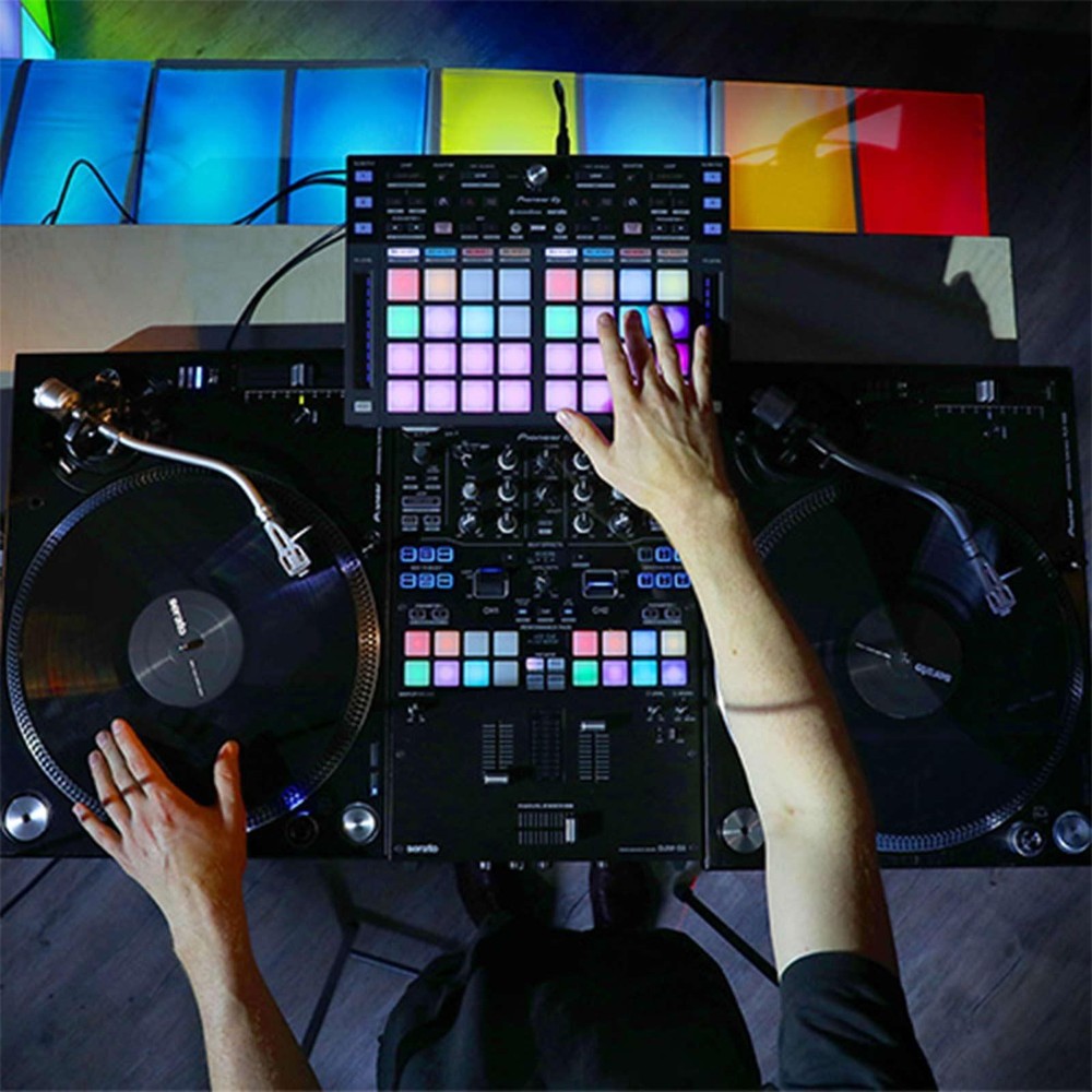 Pioneer DDJ-XP2 rekordbox Serato DJ DVS Performance Pad Surface Controller, Case
