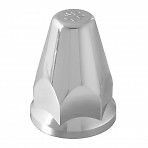 Chrome Plastic Lug Nut Cover With Spring