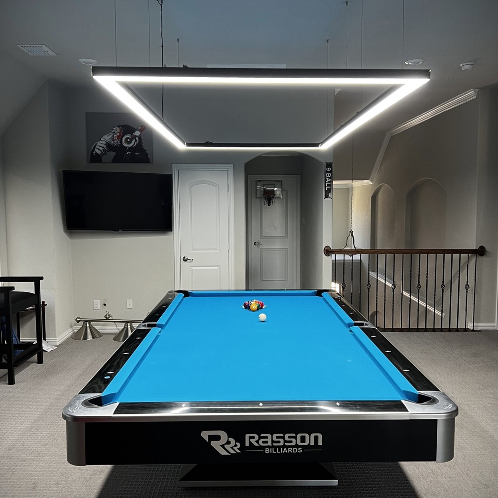 Dimmable 7' 8' 9' Modern Pool Table Lighting Perimeter LED Billiard Lights