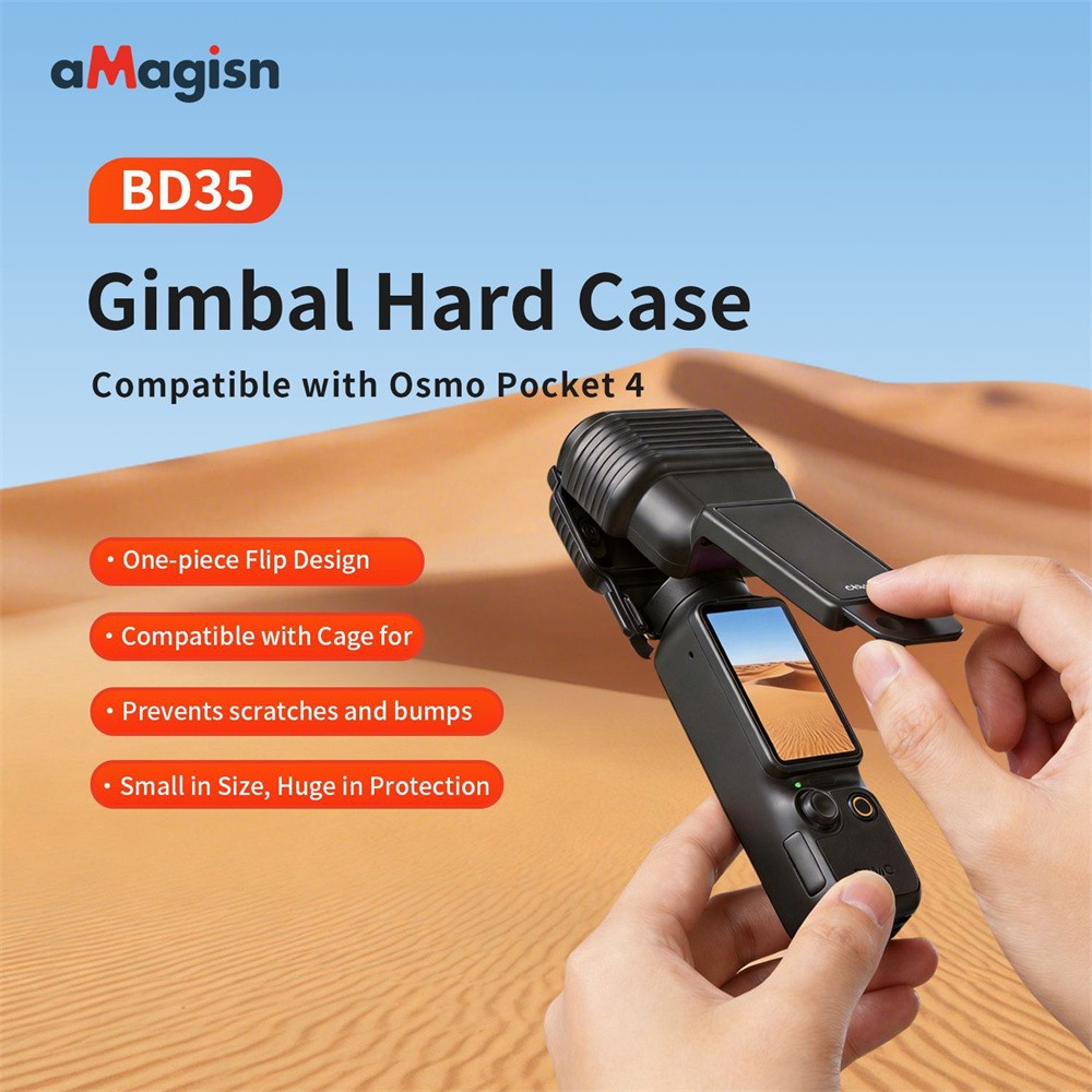 Camera Gimbal Lens Screen Scratch-resistant Protective Case for DJI Pocket 4