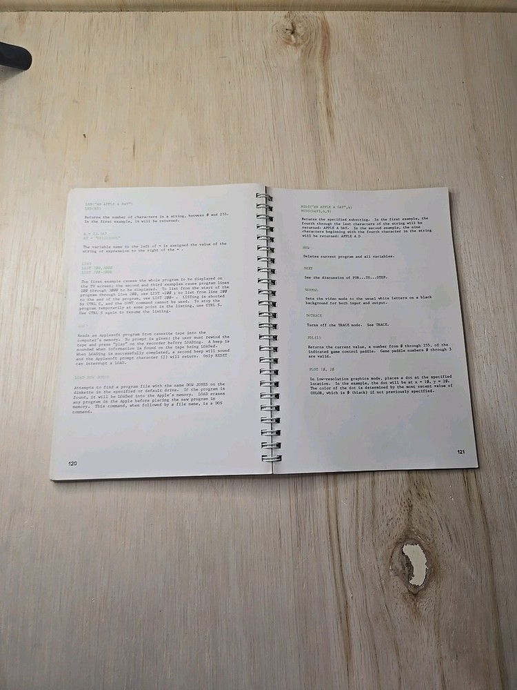 Vintage The Applesoft Tutorial Book