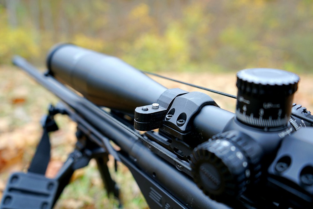 Rifle Mounted Data Elevation and Windage Settings Scope Mount Card Holder Dope