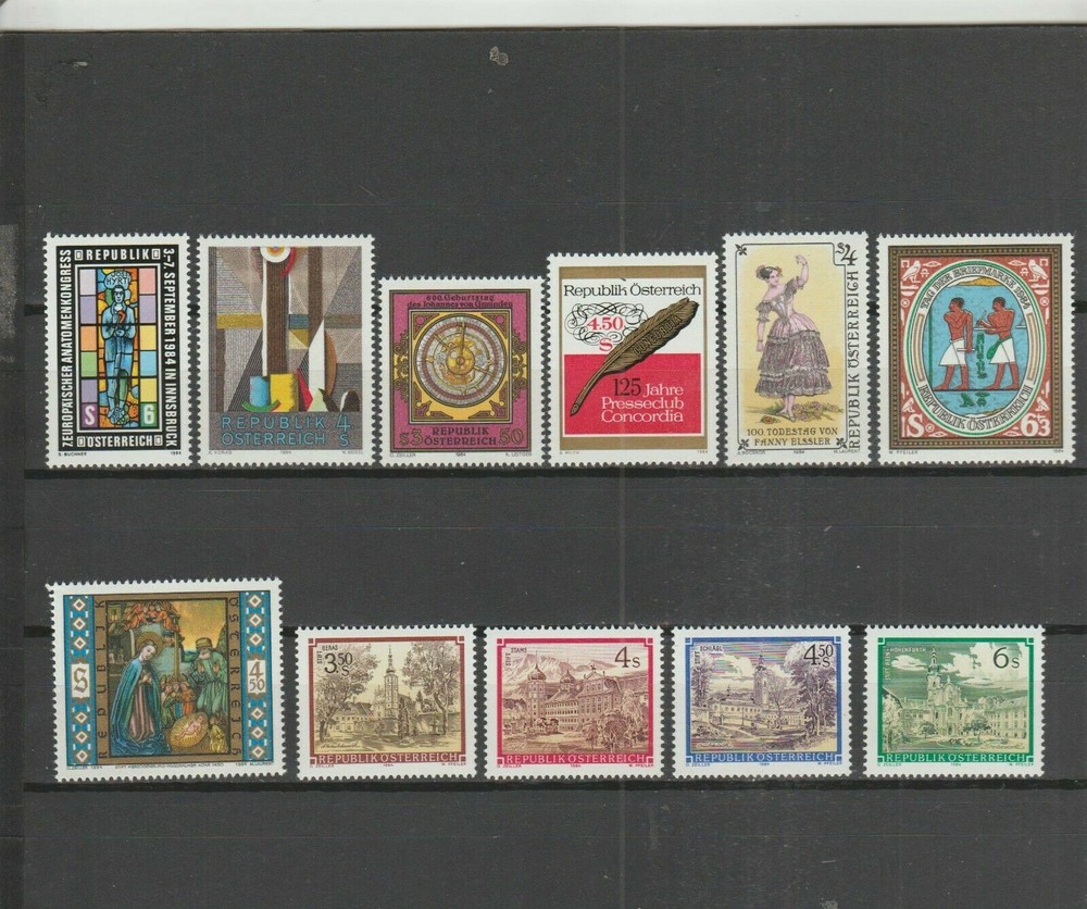AUSTRIA - 1981 to 1985 - MINT/NH
