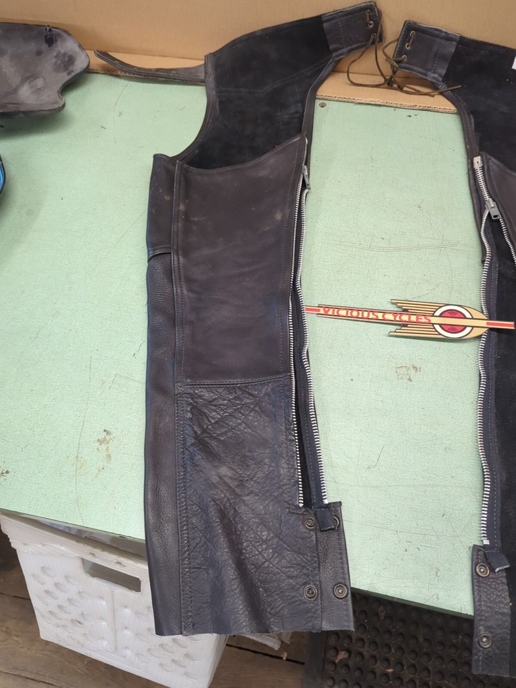 Leather Chaps Size Small