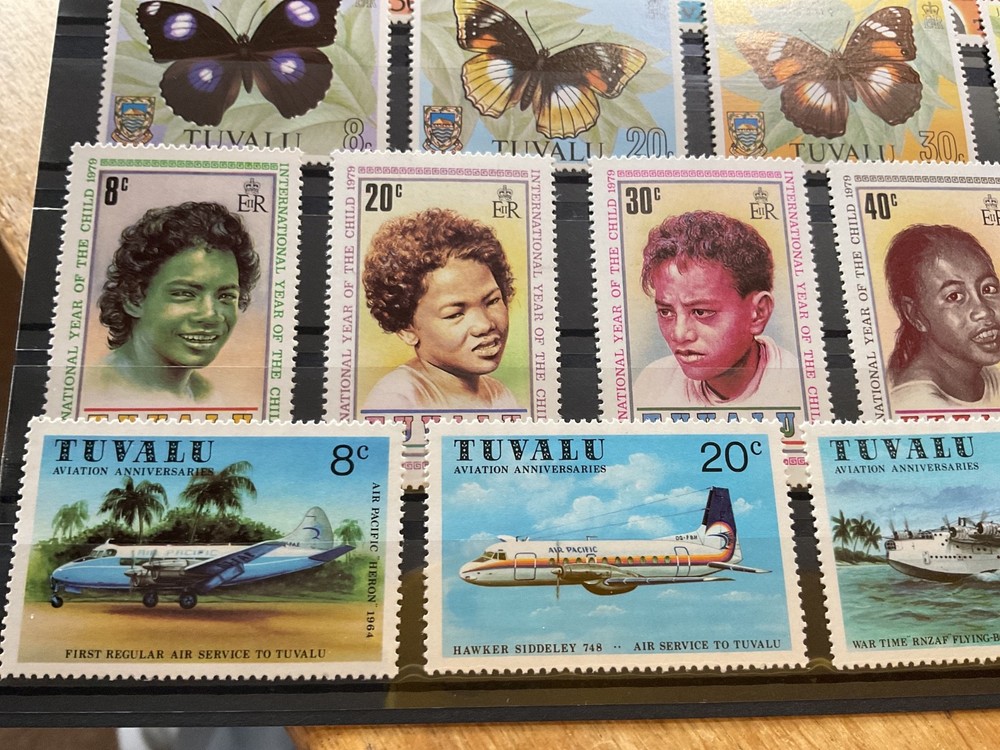 Tuvalu mint never hinged stamps B3644