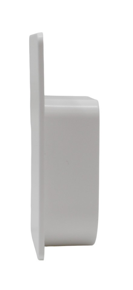 1" Plastic Universal End Plug for Deck Drains - Black, Tan, or White