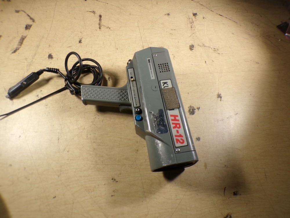 KUSTOM HR-12 RADAR GUN **UNTESTED
