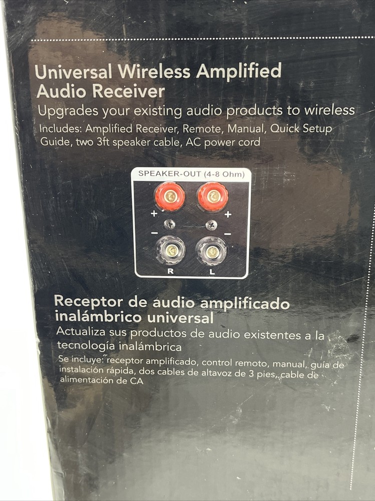 New Rocketfish Wireless Amplified Audio Receiver RF-RBREC