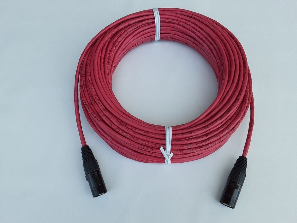 150 FT  PRO CAT5E Tactical Shielded w/Neutrik Ethercon RJ45 Digital Audio Cable