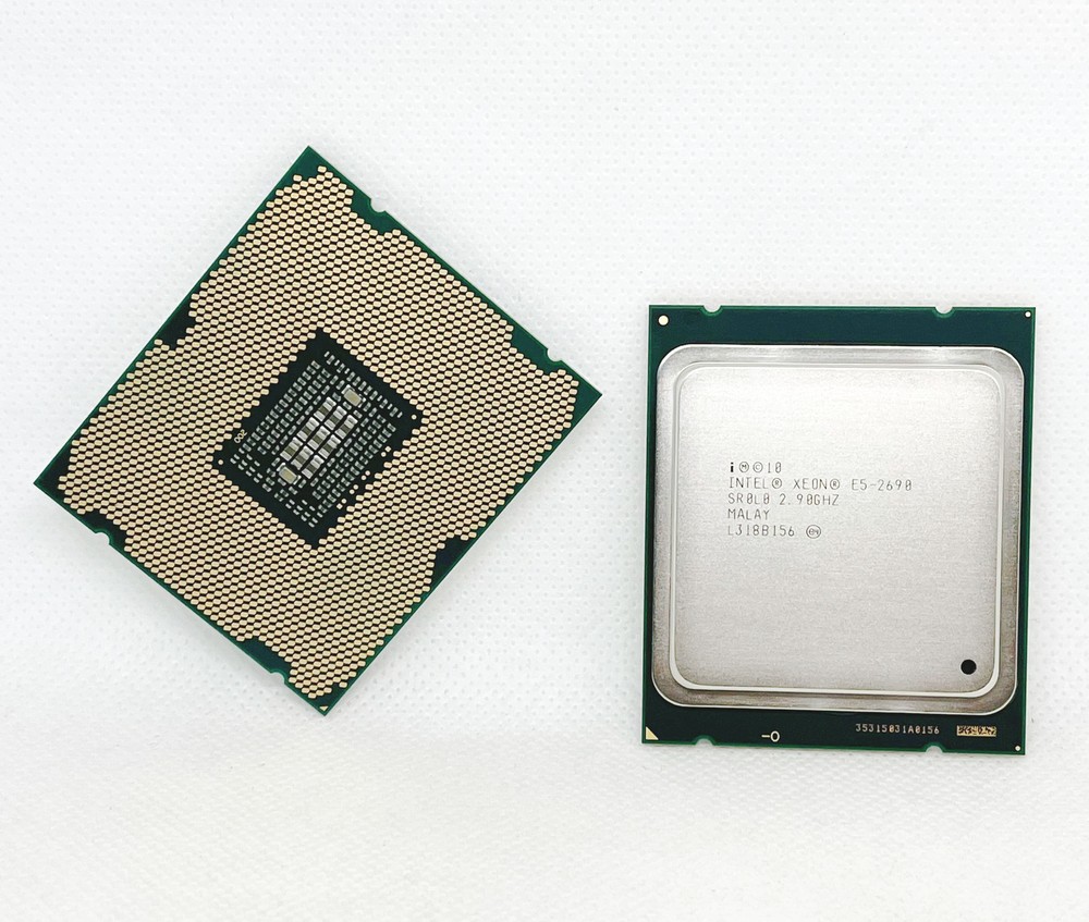 2X Intel Xeon E5-2690 (SR0L0) 2.9GHz (3.8GHz Max) / 8GT/s /20MB Server Processor