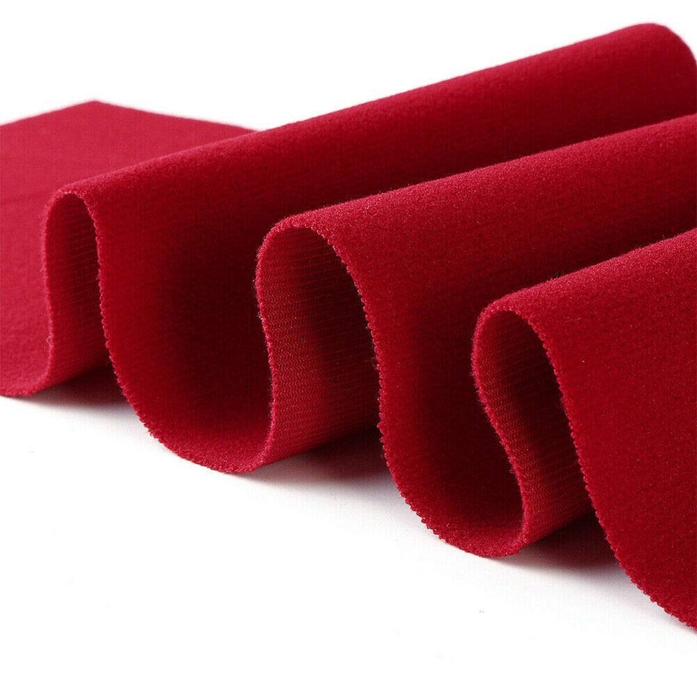 Scott Edward Professional Pool Table Felt fits Fits 7' pool table, Red