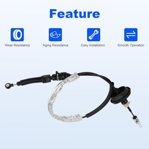Automatic Transmission Shift Cable Compatible with 2013-2016 Dodge Dart 1.4L