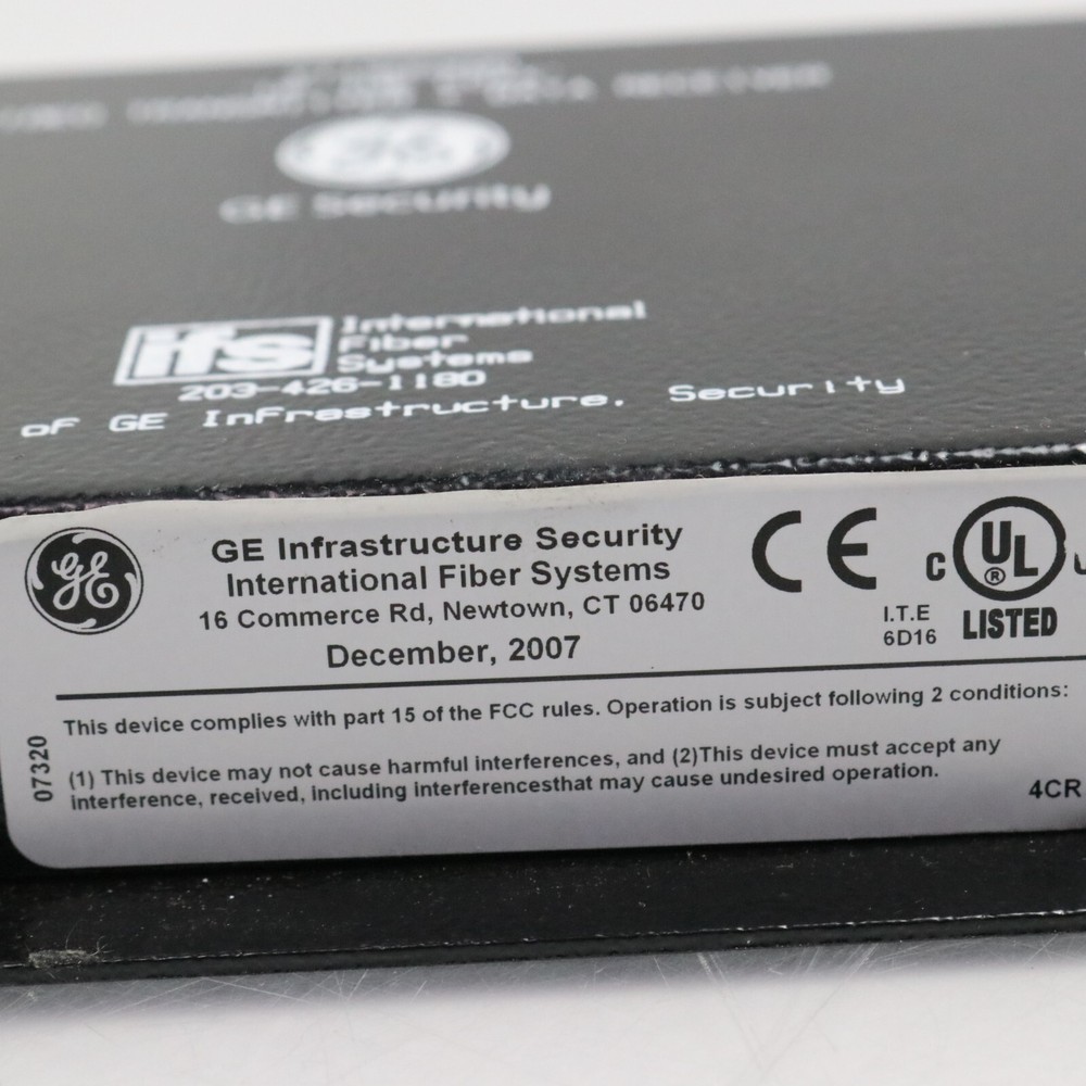 IFS GE Security VT1505WDM Video Transmitter + Data Receiver