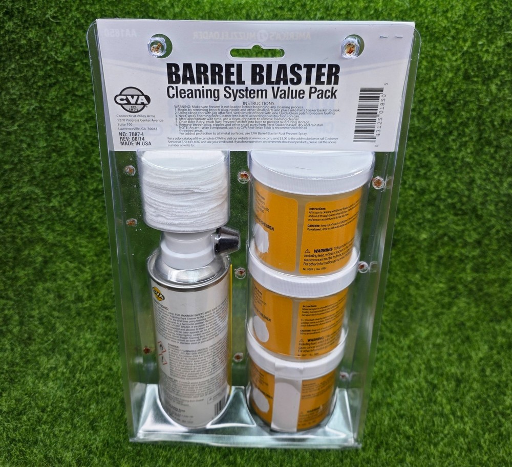 CVA Barrel Blaster Cleaning System Assorted Patches - Value Pack - AA1850